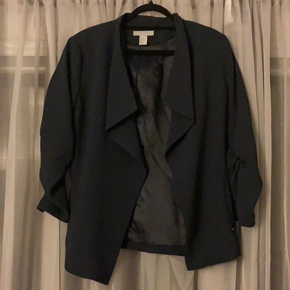 H&M Open Blazer w/Stitched Pockets